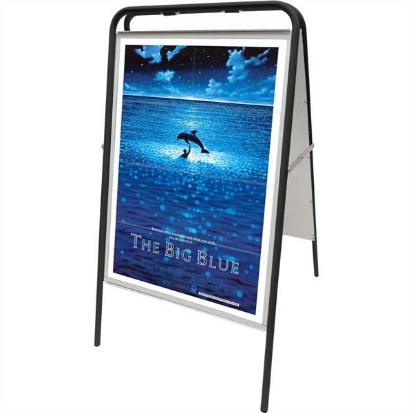 Expo Budget Sign plakatformat 50 x 70 cm SORT