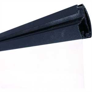 Topprofil m/endekap til Square Roll-up - 80 cm